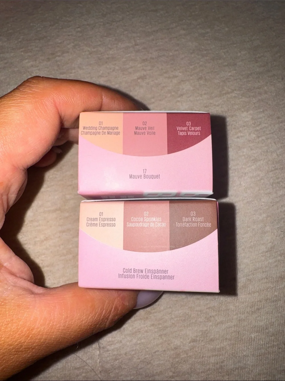Kaja Beauty Bento Shimmer Trio bundle NIB